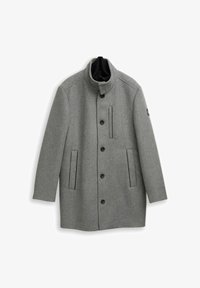 Selezionato, light stone grey wool twill