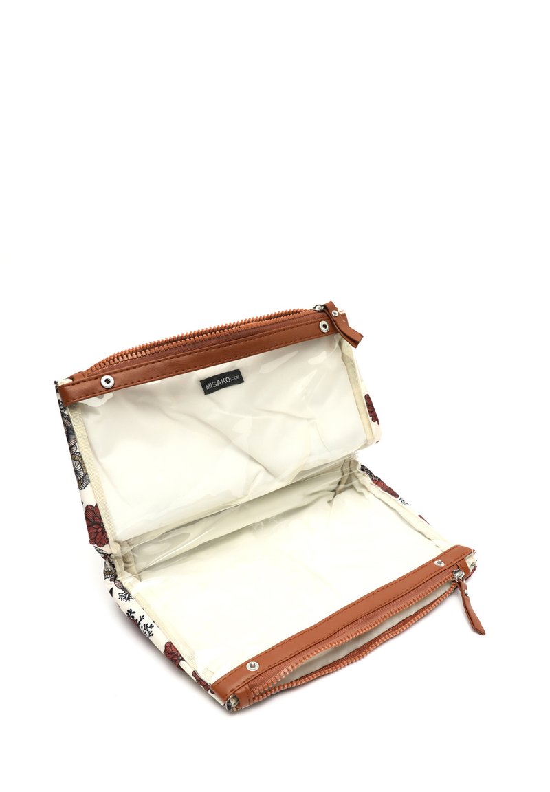 Trousse De Toilette Vintage Vanity Années 60-70 - Marron, Dimensions 30x22x16 Cm