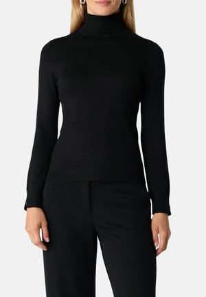 Strickpullover - schwarz