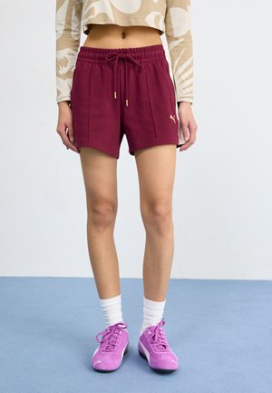 PINTUCK - Pantaloni sportivi - ruby shimmer
