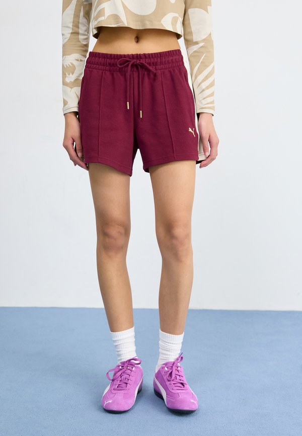 PINTUCK - Jogginghose - ruby shimmer