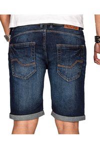 INDICODE JEANS INDICODE  - Jeans Shorts - dunkelblau