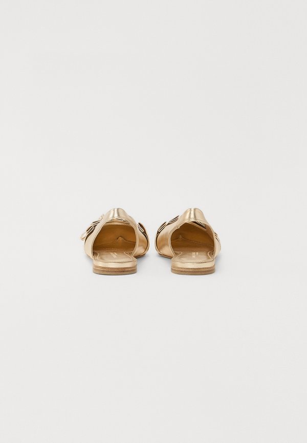 GRETA - Slingback ballet pumps - gold4