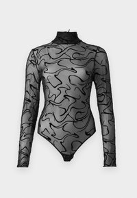 BOUNTY BODYSUIT  - Pikkade varrukatega topp - black