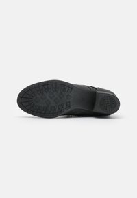 Mustang Botines con cordones - mottled dark grey
