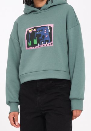 Volcom, Sweat à capuche - green