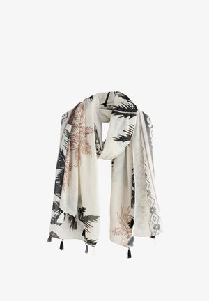 Next, PALM FOIL PRINT LIGHTWEIGHT SCARF . - Sciarpa - monochrome
