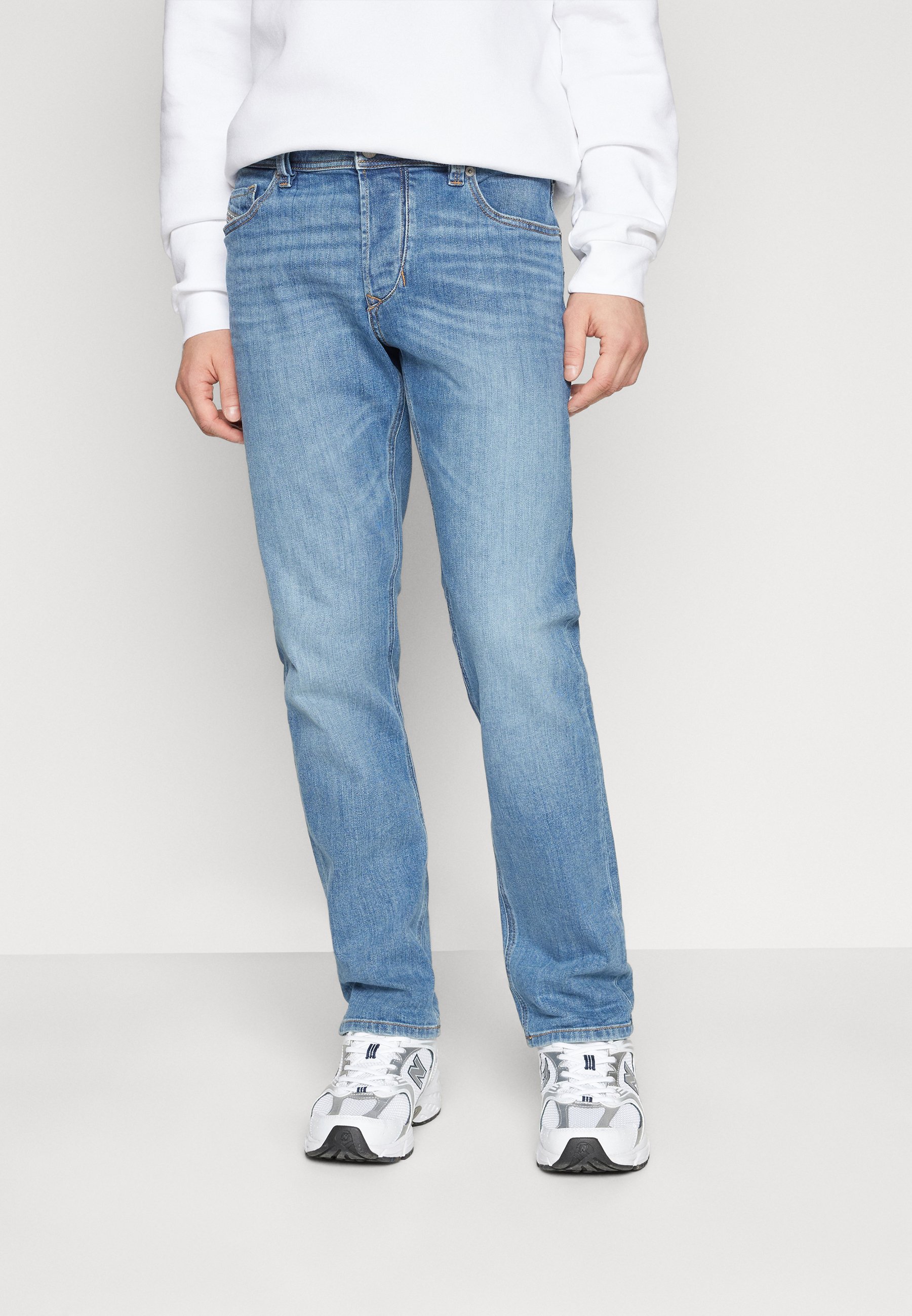 Diesel LARKEE-BEEX - Straight leg jeans - blue denim - Zalando.co.uk
