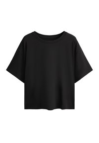 BOXY SHORT SLEEVED  - Basic T-shirt - black