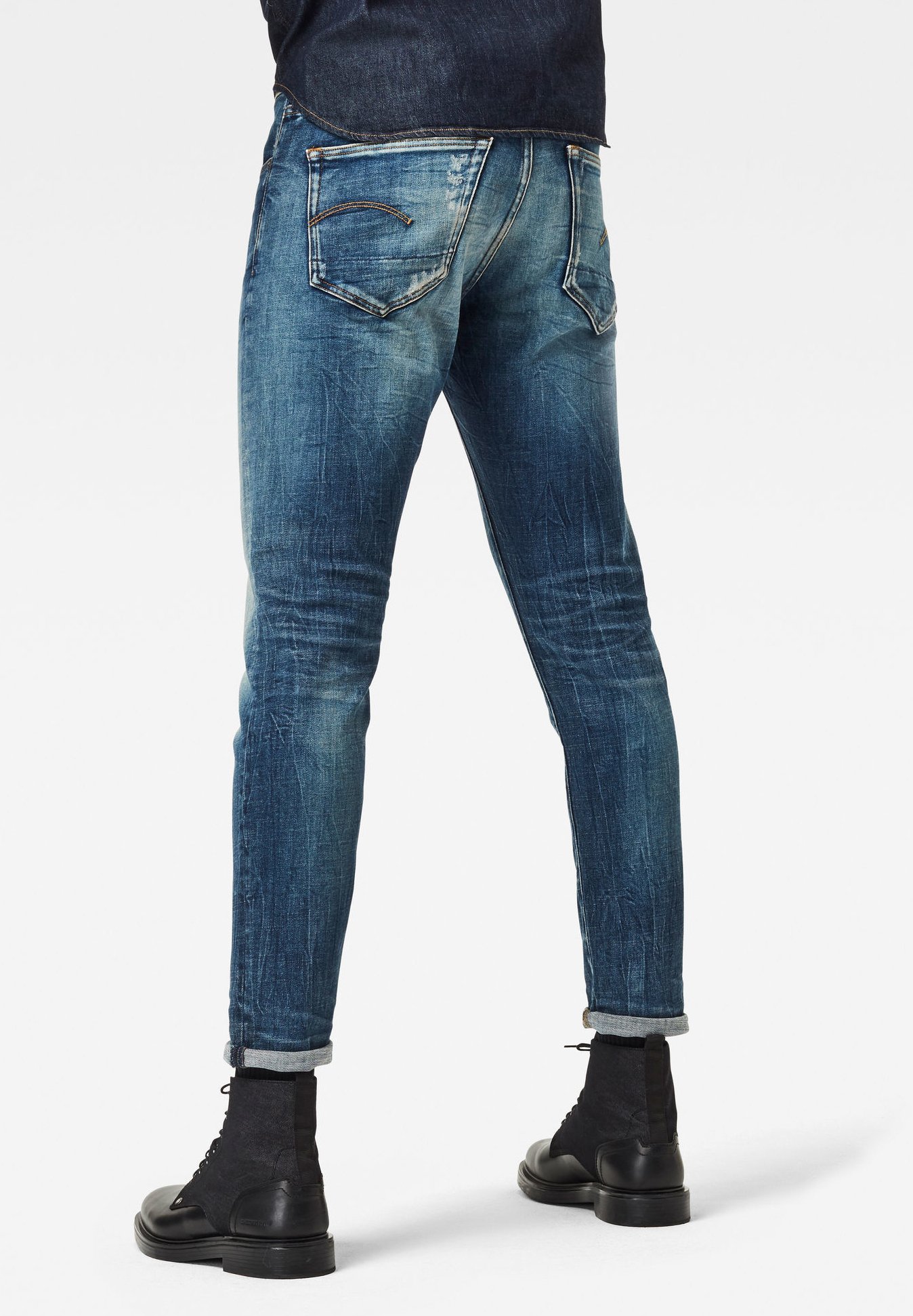 Antic faded baum blue Outlet