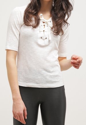 ONLY T-shirt con stampa - white