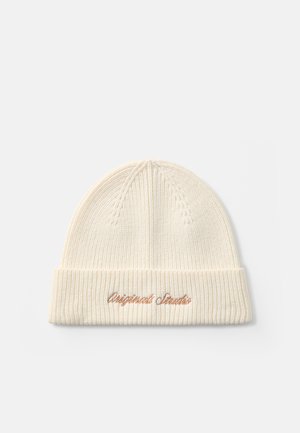 JACNORREBRO REGULAR BEANIE - Mütze - antique white