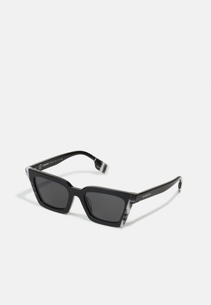 Burberry BRIAR - Okulary przeciwsłoneczne - black/white