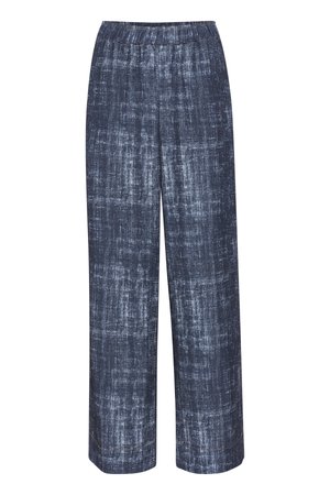 Gestuz DEMIA PANTS - Pantaloni - dark blue