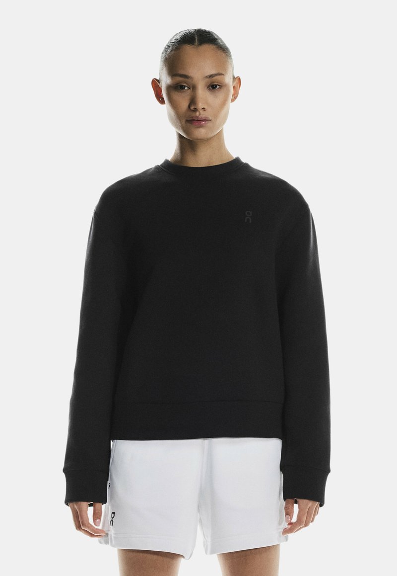 On FOCUS TECH CREW - Sweatshirt - black