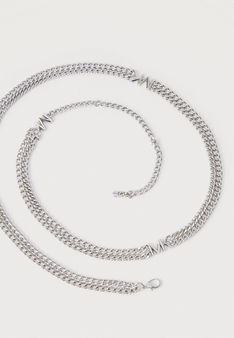 MICHAEL Michael Kors DOUBLE CHAIN - Belt - silver-coloured 