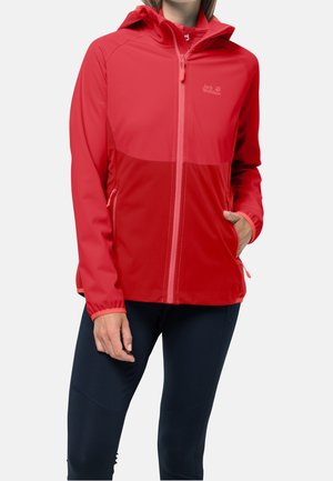 Chaqueta softshell - red
