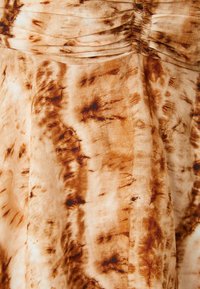 Koton TIE NECK MINI - Vapaa-ajan mekko - brown