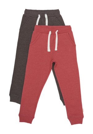 MIBASIC 2 PACK - Træningsbukser - tomato puree