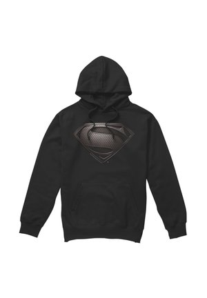 Cotton Soul, MAN OF STEEL/MOS DESATURATED - Kapuzenpullover - black