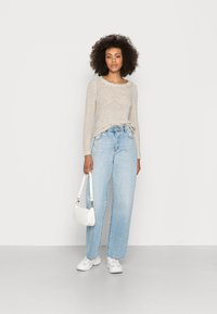 ONLY ONLGEENA XO NOOS - Camisola - pumice stone/melange