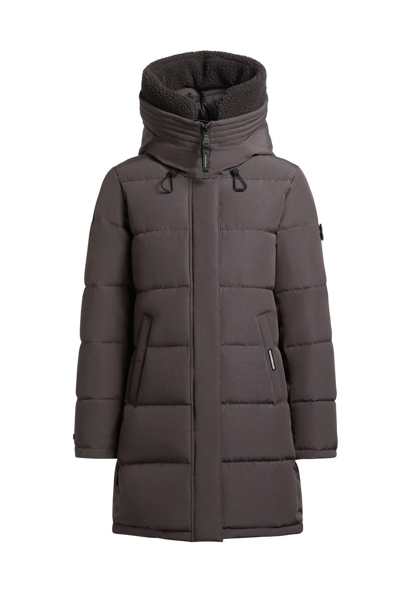 khujo Wintermantel donkergrijs
