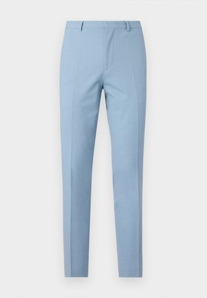 HUGO HESTEN - Suit trousers - open blue