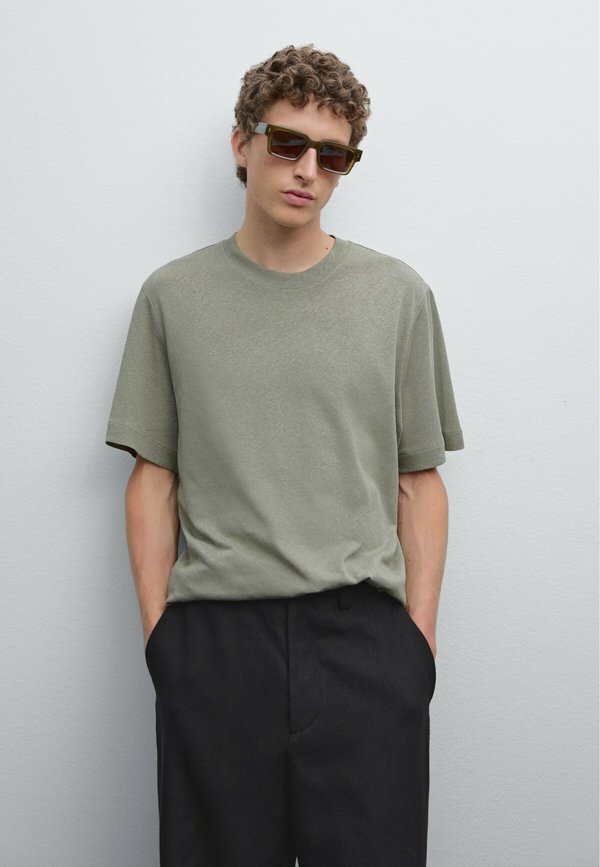SHORT SLEEVE - T-Shirt basic - khaki