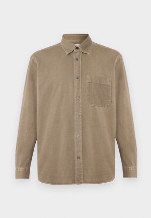 CLOSED FORMAL ARMY SHIRT - Vapaa-ajan kauluspaita - rock beige