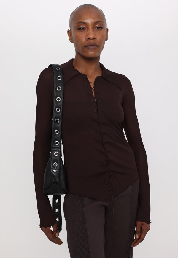 LACED SHIRT - Blouse - ganache4