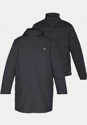 Jack Wolfskin 3IN1 - Casaco impermeável - black
