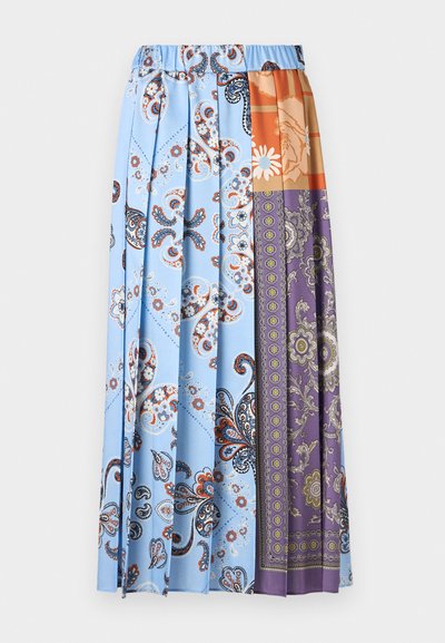 WEEKEND MaxMara EDERE - Pliceret nederdel /Nederdele med folder - azzurro