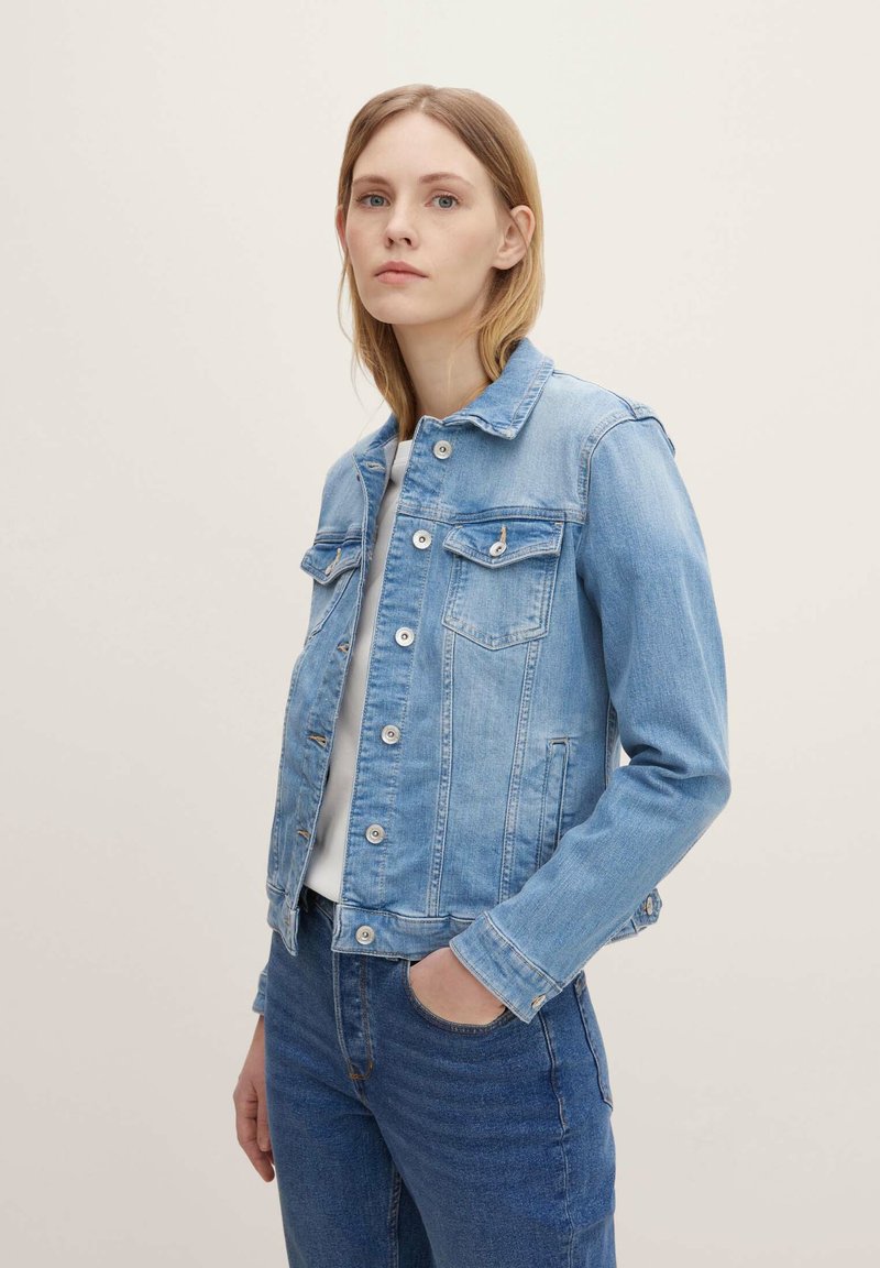 TOM TAILOR Spijkerjas - light stone blue denim