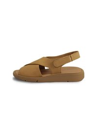 Frau Shoes INCROCIO STRAPPO COMFORT - Sandali - marrone