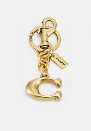 SOLID BAG CHARM - Nøgleringe - brown