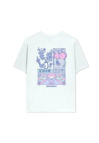 Kaotiko WASHED TOKYO UNISEX - T-shirts med print - cement