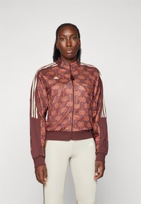 adidas Sportswear ADIDAS FARM RIO TIRO TRACK - Mikina na zip - hazy copper/fox red/mystery brown