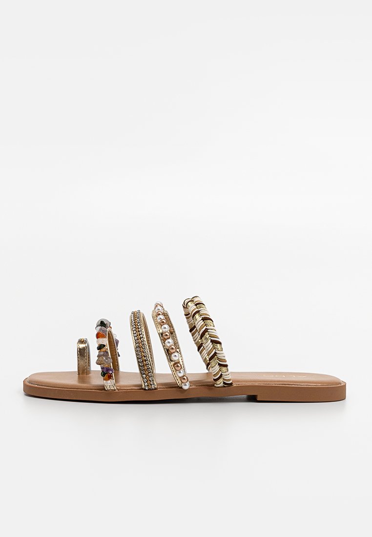 ALDO Teensandalen goudkleurig