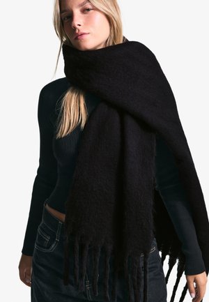 Bershka PLAIN-COLOURED - Sjal / Tørklæder - black