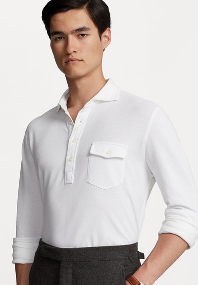 Polo Ralph Lauren CLASSIC FIT MESH POLO SHIRT - Pólóing - white