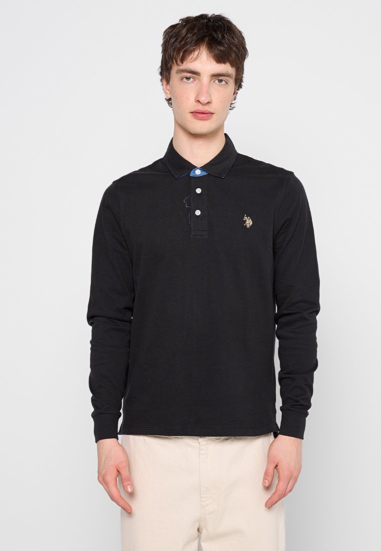 U.S. Polo Assn. Poloshirt zwart