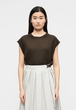CLOSED CREW NECK SLEEVELESS - Top - maple brown