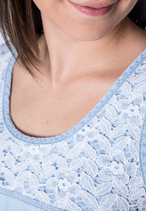 Blouse - light-blue denim