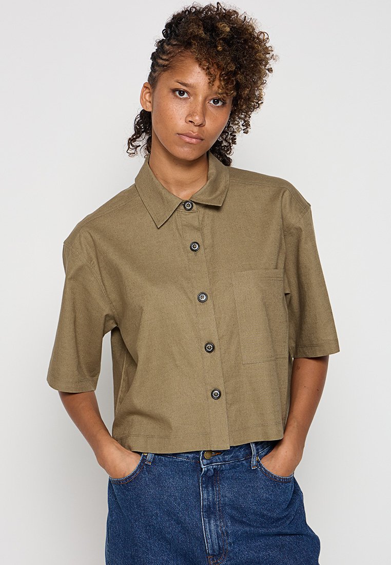Barbour Overhemdblouse groen