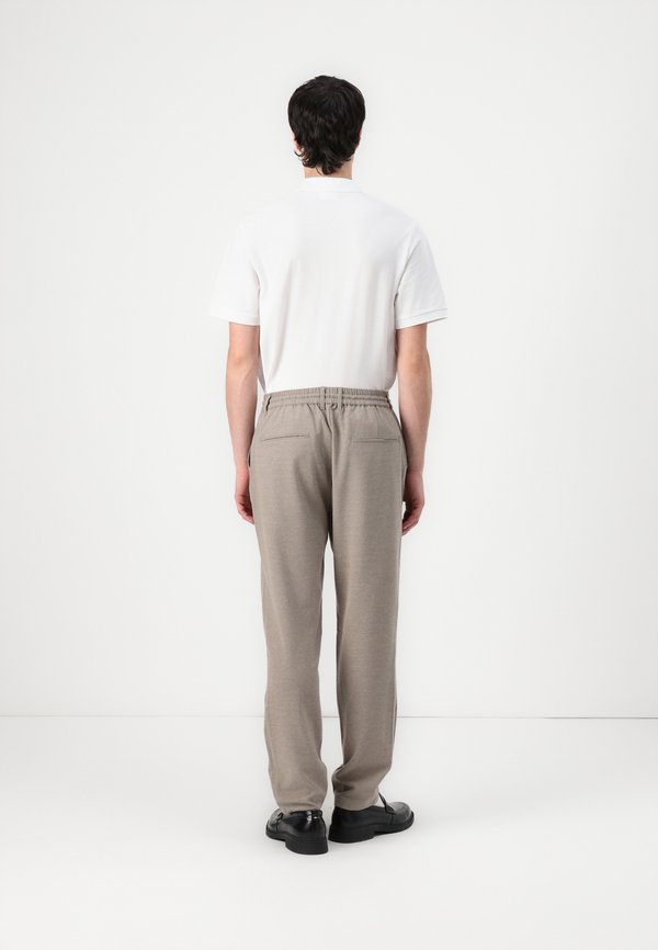 COMO PANTS - Trousers - light sand melange4