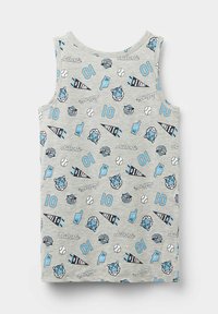Tezenis Top - grau y grigio melange chiaro stampa colleg