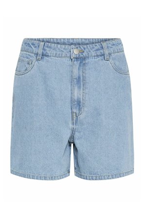 Pieces, JEANSSHORTS PCABBI - Farkkushortsit - light blue denim
