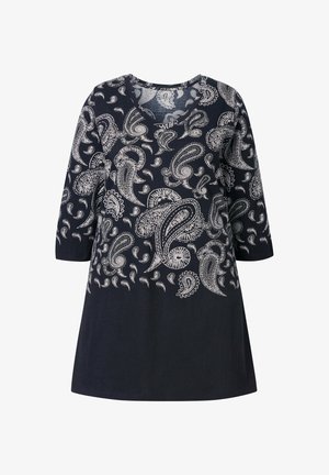 Ulla Popken, PAISLEY PLACEMENT - Langærmet T-shirt - black