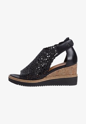 Tamaris, Sandales à talons hauts - black