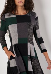 Apricot Gebreide jurk - green